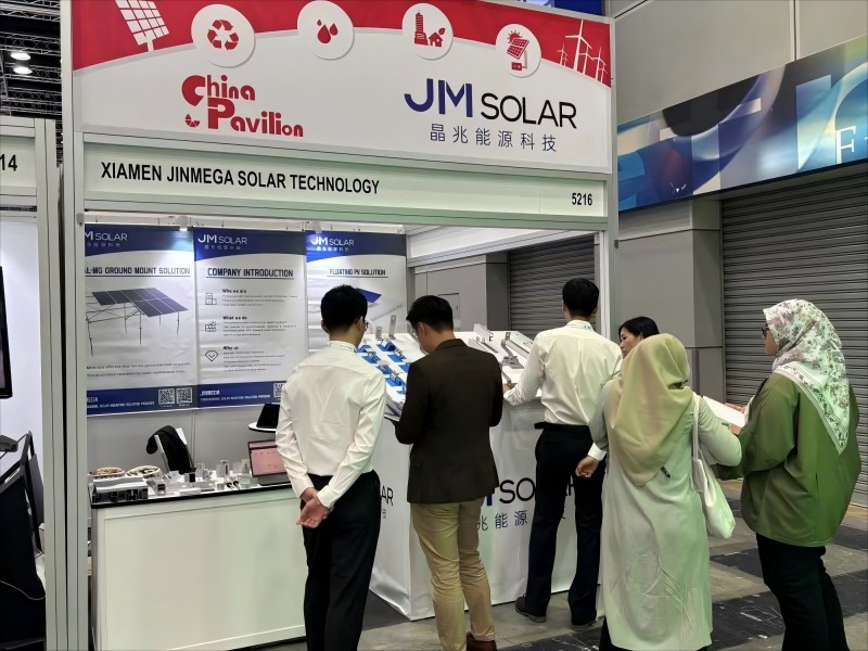 Supporting the Development of Photovoltaics in Southeast Asia: JinMega Debuts at the International Green Energy Expo in Malaysia