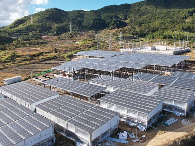 27.73 MW Gutian Mushroom Greenhouse Project in Fujian: JinMega Provides Strong Supply